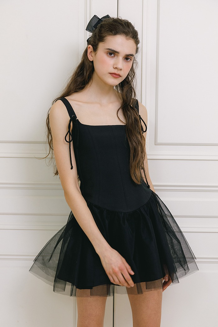 Ballerina tutu dress (black)